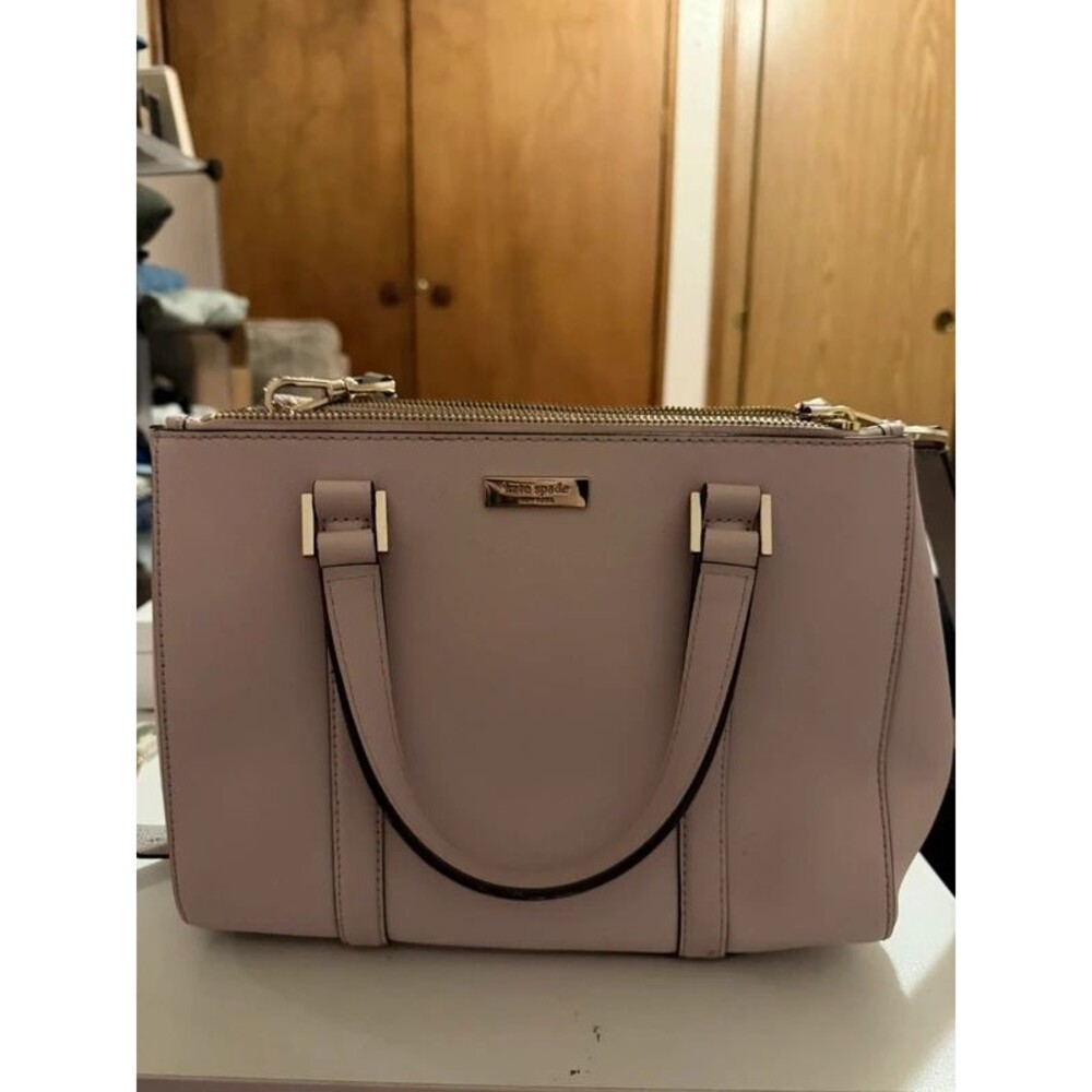 Kate Spade New York Lilac Satchel Crossbody Purse